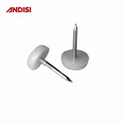 Arredamento Protezione gambe Piedi Spade chiodi per il tavolo Stile di design moderno Finitura bianca