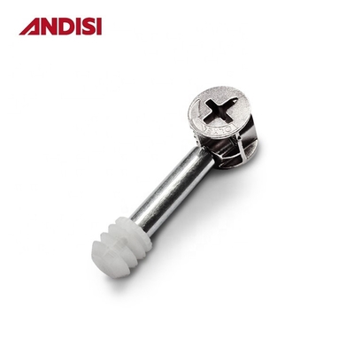 Imballaggio della posta 3-IN-1 Armadio in legno connessione Cam Lock Noce e bullone MINI FIX