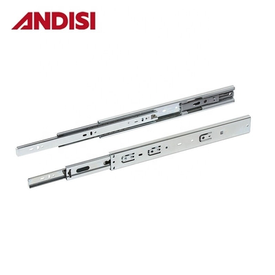 Foshan 45MM Arredamento armadio cuscinetto tiroio cuscinetto a sfera rotaia piena estensione morbido serratura tiroio scivolo 450mm