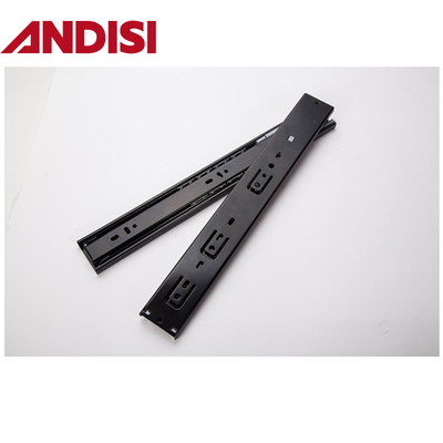 Foshan 45MM Arredamento armadio cuscinetto tiroio cuscinetto a sfera rotaia piena estensione morbido serratura tiroio scivolo 450mm