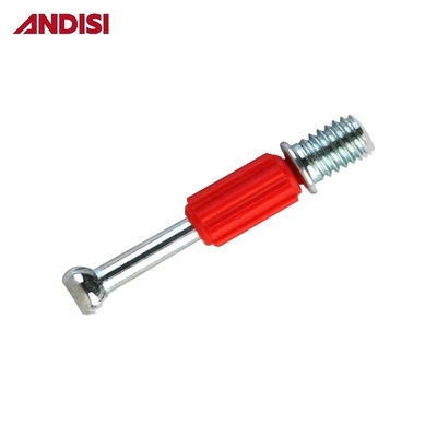 7.3 mm di diametro per mobili per legno con mini vite eccentriche fisse