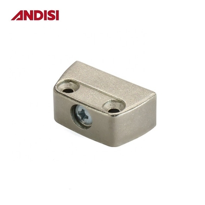 Connessione per armadietto di angolo in legno in legno rimovibile di lega di zinco per montaggio di mobili