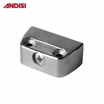 Connessione per armadietto di angolo in legno in legno rimovibile di lega di zinco per montaggio di mobili