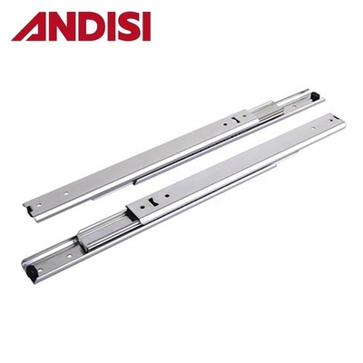 250-600 mm Lunghezza Disegno a cassetto a piena estensione 25 cm per mobili Lastre di acciaio a rotolamento freddo