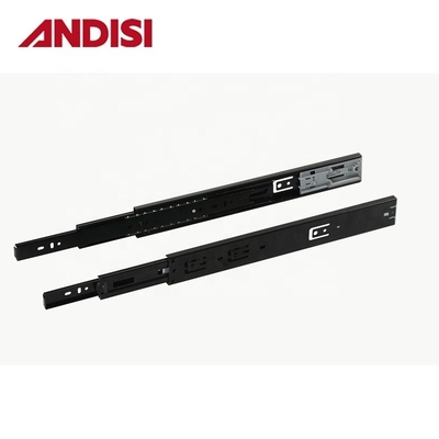 Arredamento completo Telescopico Spingere per aprire cassettiere Corridoi di canalizzazione Slide di cassettiere a cuscinetto a sfera