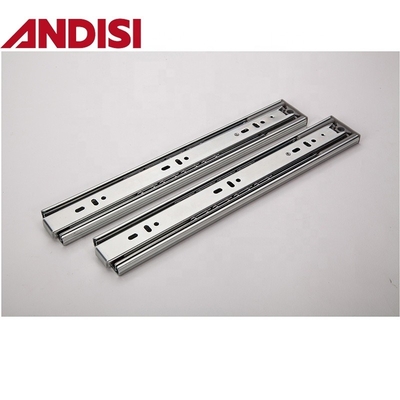 Arredamento completo Telescopico Spingere per aprire cassettiere Corridoi di canalizzazione Slide di cassettiere a cuscinetto a sfera