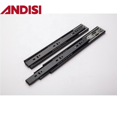 Arredamento completo Telescopico Spingere per aprire cassettiere Corridoi di canalizzazione Slide di cassettiere a cuscinetto a sfera