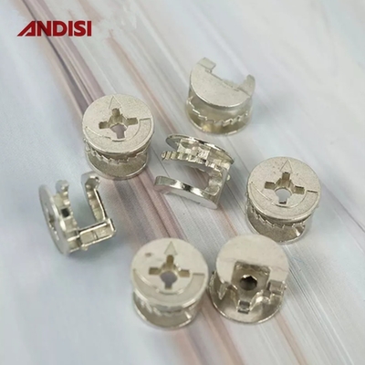 Moderno design D15mm ANDISI Cam Lock Connector per knock down KD Fittings