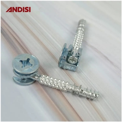 Moderno design D15mm ANDISI Cam Lock Connector per knock down KD Fittings