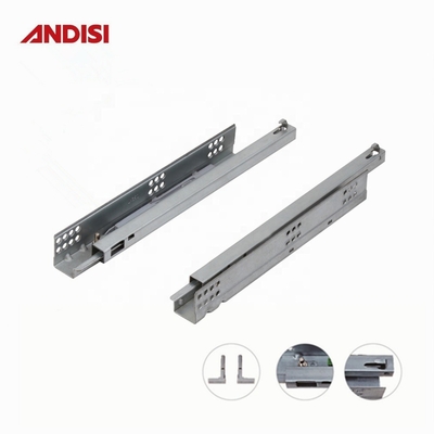 Arredamento di design moderno Single o full extension Push to open Undermount Drawer Slide
