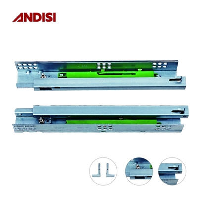Arredamento di design moderno Single o full extension Push to open Undermount Drawer Slide