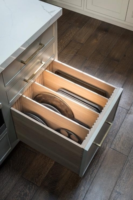 Arredamento di design moderno Single o full extension Push to open Undermount Drawer Slide