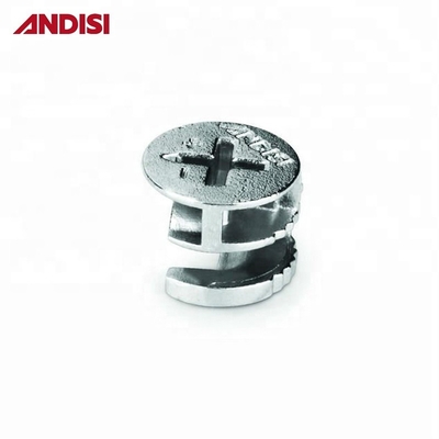 Altri arredi D15x12 Lega di zinco Ruota a camma eccentrica Mini Fix KD Fittings