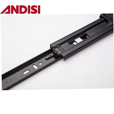 45mm armadio mobili cassettiere binari di estensione completa spingere ad aprire palla cuscinetto cassettiere