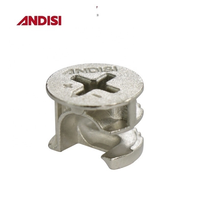 Altri arredi D15x12 Lega di zinco Ruota a camma eccentrica Mini Fix KD Fittings