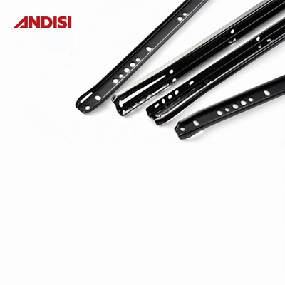 Scatole per armadietto tipo FGV nero in polvere rivestita in nylon di plastica POM ruota di rullo Scatola di scivolo
