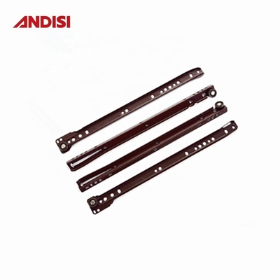 Scatole per armadietto tipo FGV nero in polvere rivestita in nylon di plastica POM ruota di rullo Scatola di scivolo