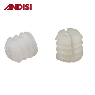 Combinazione Dowel Mobile Connector Cam Screw Plastica Trasparente Espandente a filo Sleeve Nut M6 Nylon Insert Lock Nut