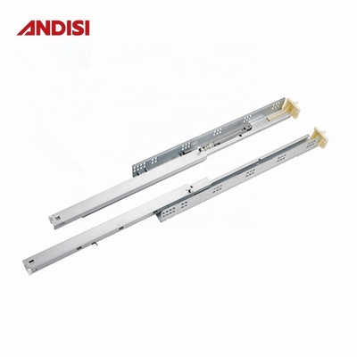 500 mm di acciaio laminato a freddo scivolo di cassetto a chiusura morbida per mobili di tipo americano