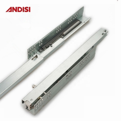 Slide di cassetto nascosto in acciaio laminato a freddo per armadietto da cucina di design moderno