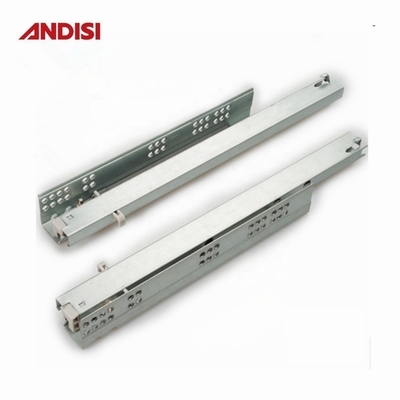 Slide di cassetto nascosto in acciaio laminato a freddo per armadietto da cucina di design moderno