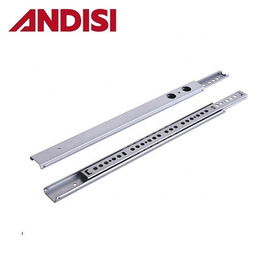 17mm/27mm/35mm Armadio Viaggio a due vie Estensione parziale del tavolo Scarico telescopico Slide a sfera