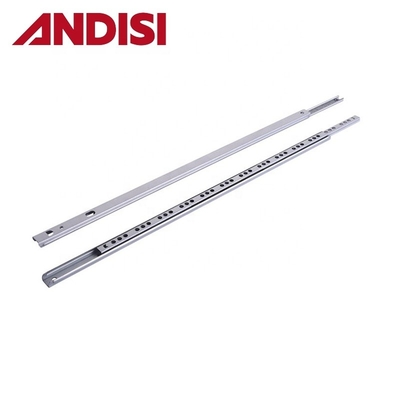 17mm/27mm/35mm Armadio Viaggio a due vie Estensione parziale del tavolo Scarico telescopico Slide a sfera