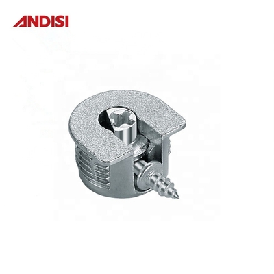 Mobili in lega di zinco connessione bullone cam connettore da scaffale in plastica per pannelli di legno 20 mm