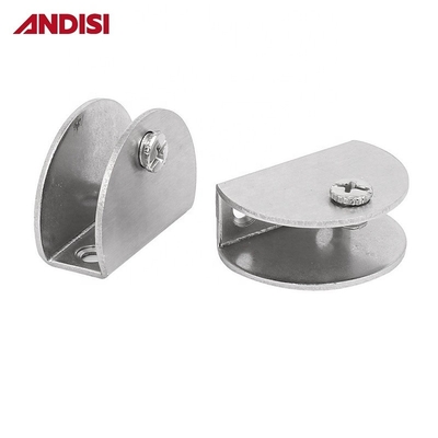 Ripiani di vetro montati a parete in lega di zinco supporto per dimensioni regolabili FA22 12,5*48mm