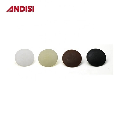 Arredamento moderno Mini Fix Eccentrico Cam Rotondo Flat Plastic Screw Hole Cover