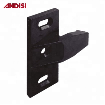 Fittings di connessione rapida in plastica di finitura nera per l'assemblaggio semplice di armadi di ufficio