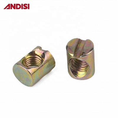 Mobili M6 M8 Testa crociata Phillips Drive Noce a canna incorporata con finitura zincata