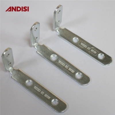 Arredamento in legno supporto di connettore a forma di L con materiale in ferro e dimensione 39.5x39.5x13mm