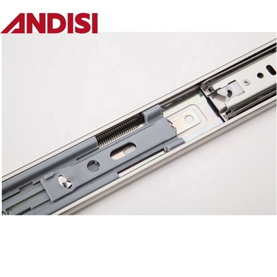 600mm 3-fold Soft Close Ball Bearing Cabinet Scarico Slide Rail con capacità di carico di 45 kg