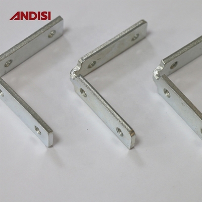 Armadio in legno bracciale per angolo destro con filo a vite materiale in ferro placcato in zinco