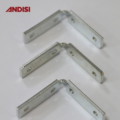 Armadio in legno bracciale per angolo destro con filo a vite materiale in ferro placcato in zinco