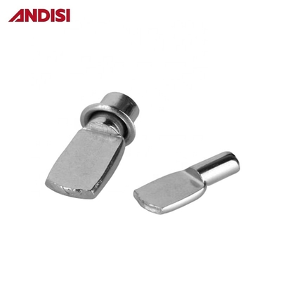 5 mm/7 mm di acciaio nichelato in forma di L per il connettore di supporto degli scaffali