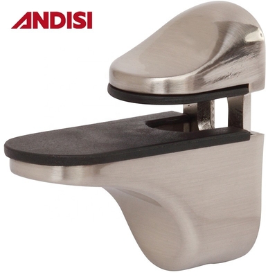30 * 57mm supporto di scaffale di vetro supporto di zinco legata montatura di parete di vetro per gli acquirenti