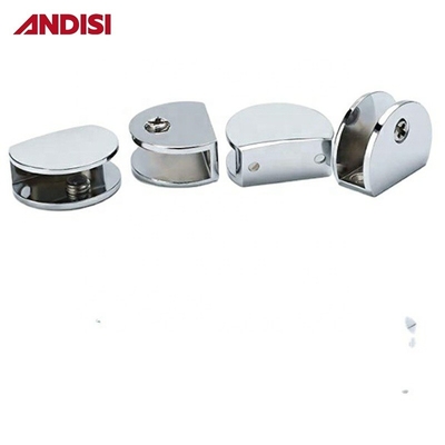 Clampo di supporto per scaffali in vetro in lega di zinco regolabile Dimensione FA21 11 * 35 mm per cucina