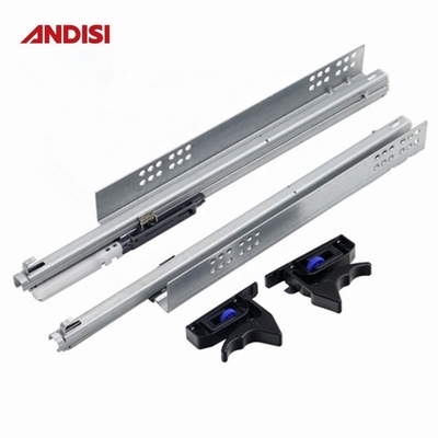 OEM Cold Rolled Steel Drawer Slide V6 Full Extension Soft Close Nascosto Sotto il Monte