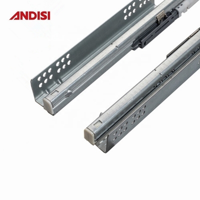 OEM Cold Rolled Steel Drawer Slide V6 Full Extension Soft Close Nascosto Sotto il Monte