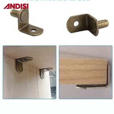 Armadio metallico Arredamento in acciaio a forma di L Scaffale comune supporto di supporto con 6 mm di diametro