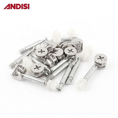 3 in 1 Mini Fix Screw Cam e Bolt Cabinet Hardware adatto allo stile di design moderno