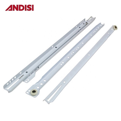 Slide a rulli rivestiti in polvere per cassetti armadi di mobili robusti in bianco marrone nero