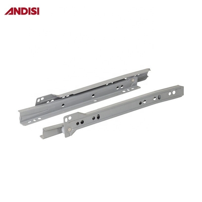 Slide a rulli rivestiti in polvere per cassetti armadi di mobili robusti in bianco marrone nero