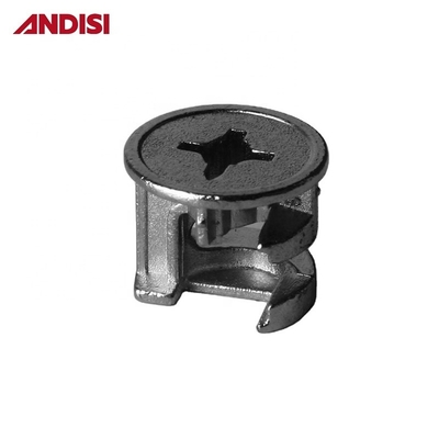 ANDISI Mobile Zinc Alloy Cam Lock con finitura placcata in zinco e 3 in 1 Mini Fix Screw