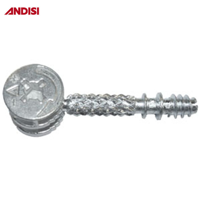 ANDISI Mobile Zinc Alloy Cam Lock con finitura placcata in zinco e 3 in 1 Mini Fix Screw