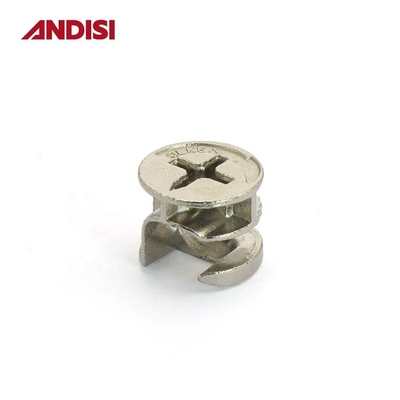 Mobili moderni Leggio di zinco Chiusura di porta a camma nascosta per camme Dowel Fitting Cam eccentrico
