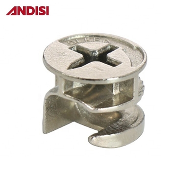 Mobili moderni Leggio di zinco Chiusura di porta a camma nascosta per camme Dowel Fitting Cam eccentrico