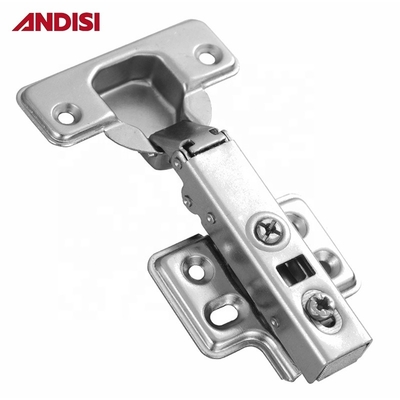26mm Cup Mini Clip-on Soft Closing Door Hinge for Half Overlay Doors 14-24mm Spessore